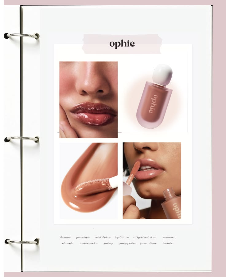ophie social media post design